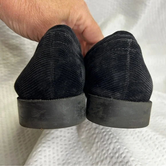 Sbicca 9 Women’s Corduroy Black Loafers EUC - Picture 7 of 8